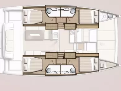 Alquiler Catamarán en Skradin - Bali Bali 4.2