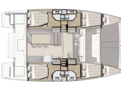 Alquiler de Catamarán, con o sin patrón Bali Préveza