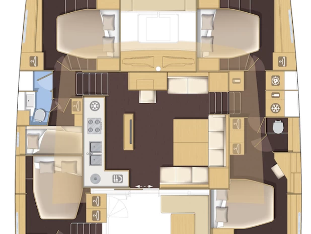 Alquiler de Lagoon Lagoon 52 F en Gouviá