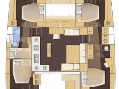 Alquiler de Lagoon Lagoon 52 F en Gouviá