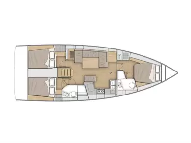 Alquiler Velero en Lefkáda - Bénéteau Oceanis 40.1