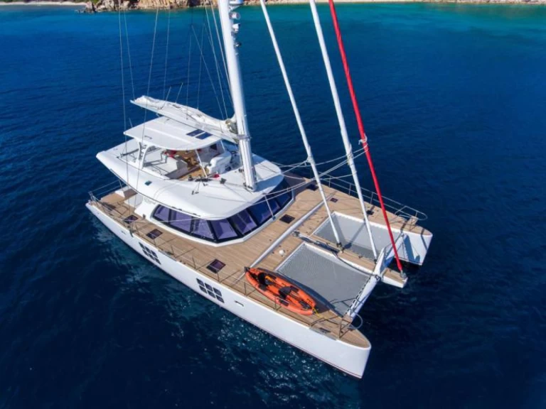 Alquiler de Catamarán, con o sin patrón Sunreef Lávrio