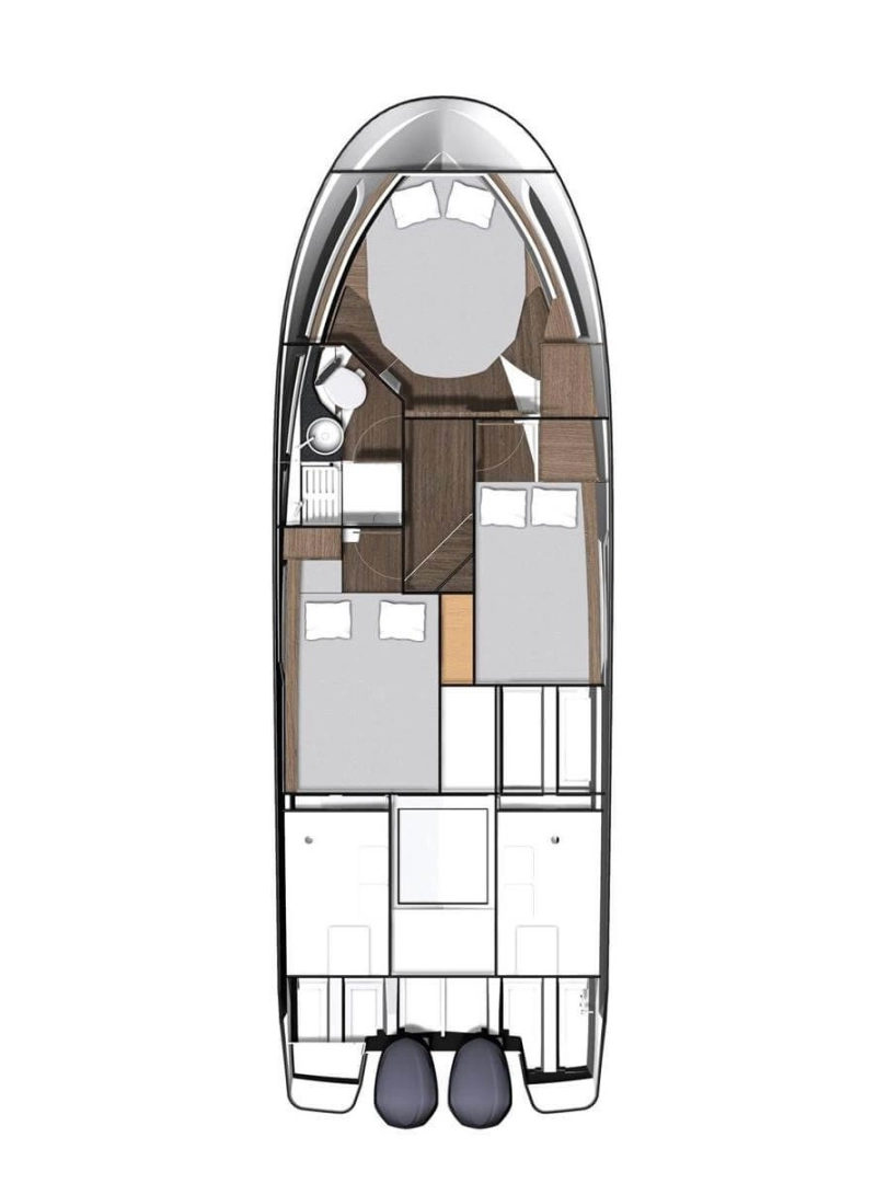 Alquiler de Jeanneau Merry Fisher 1095 Fly en Pula