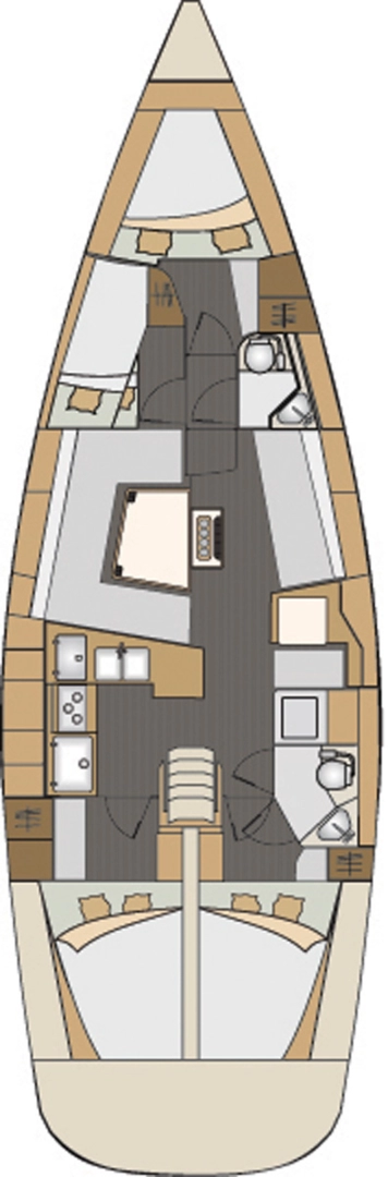 Alquiler Velero en Split - Elan Impression 45