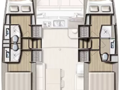 Alquiler Catamarán en Zadar - Bali Bali 4.0