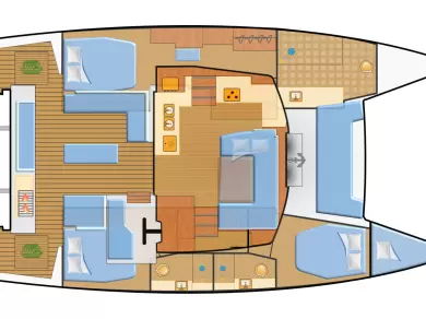 Alquiler de Fountaine Pajot Elba 45 en Rogoznica