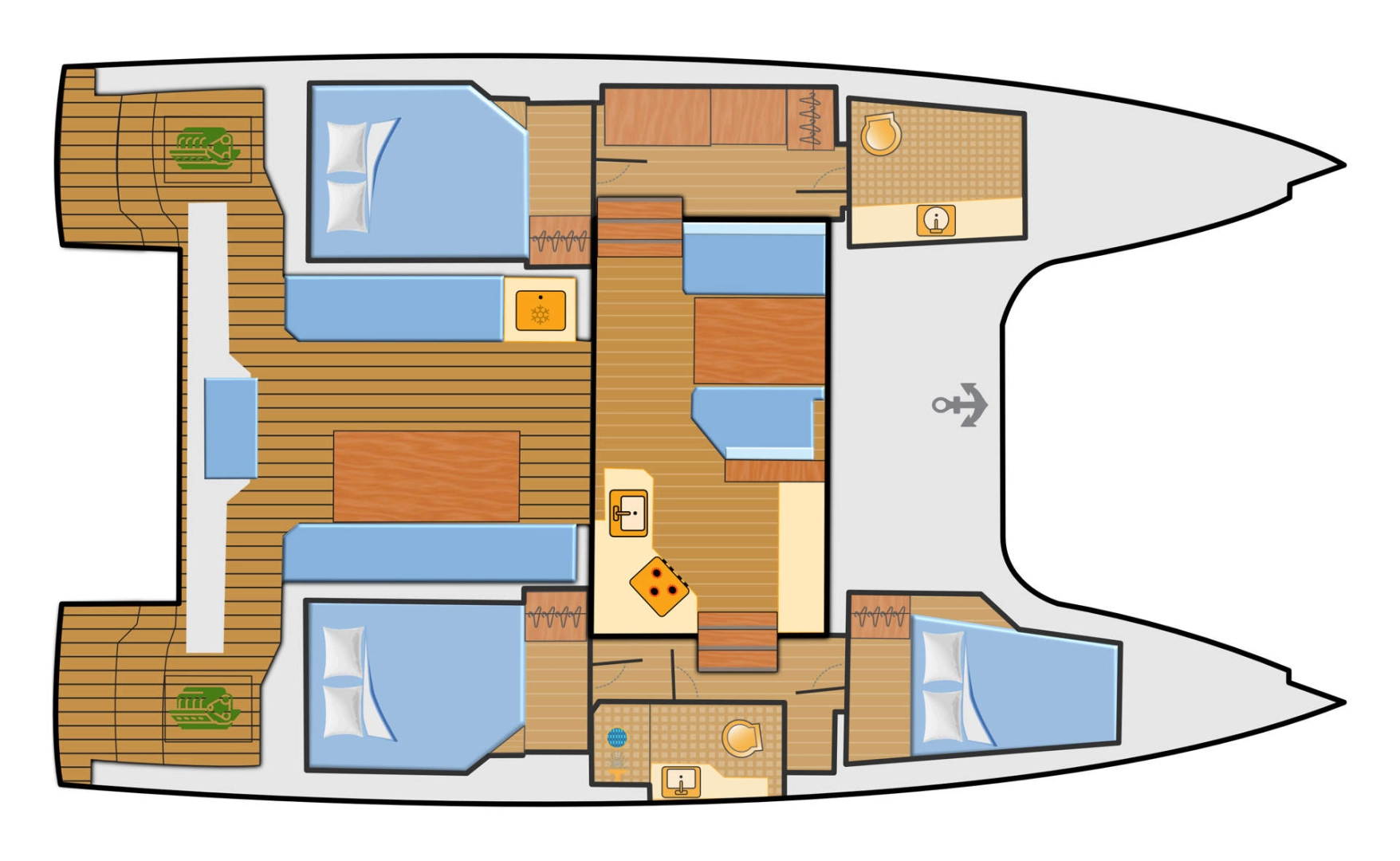 Alquiler Catamarán en Rogoznica - Nautitech Nautitech 40