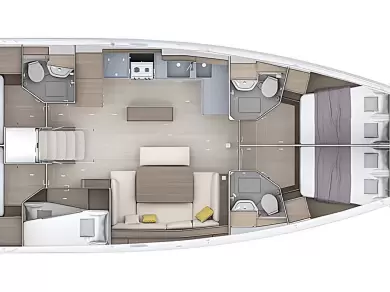 Alquiler de Bénéteau Oceanis 52 - 6 cab. en Biograd na Moru