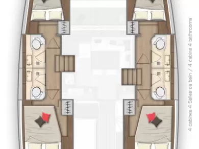 Alquiler Catamarán Lagoon con o sin  título de navegación