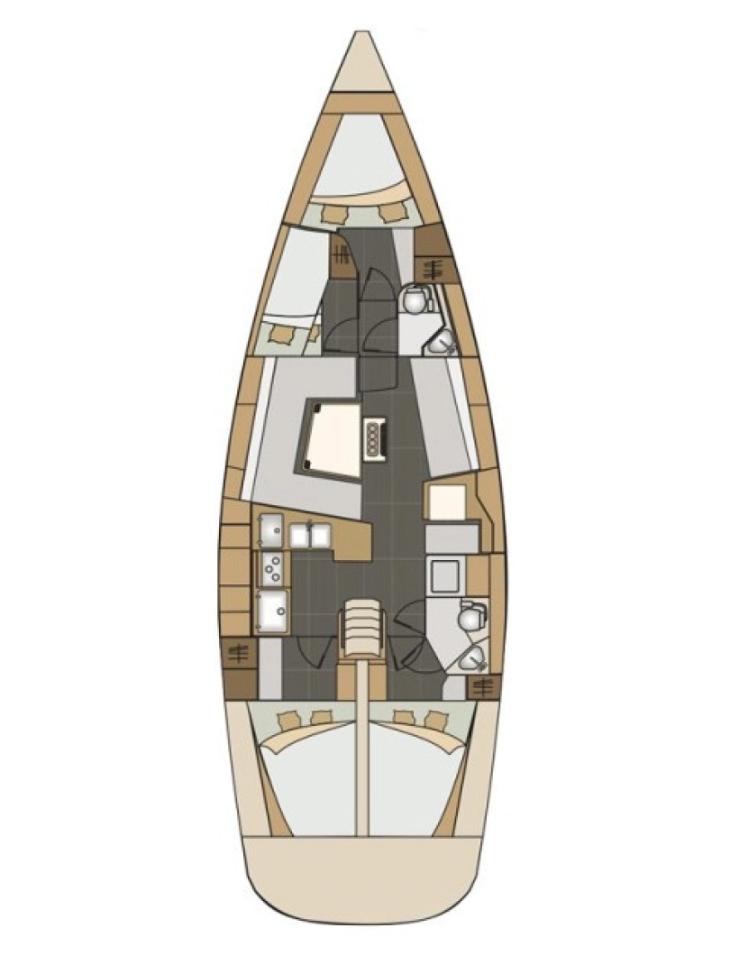 Alquiler Novi Vinodolski - Elan Impression 45 en SamBoat