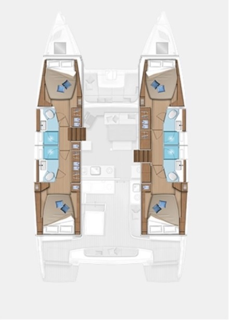 Alquiler Trogir - Lagoon Lagoon 46 en SamBoat