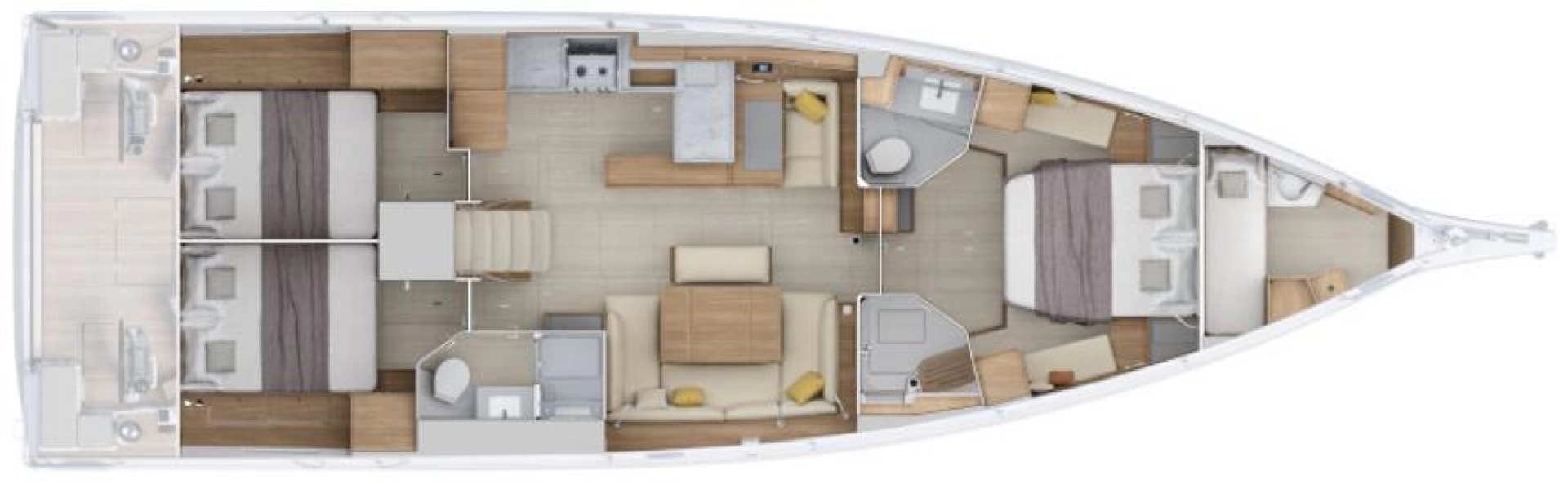 Alquiler Split - Bénéteau Oceanis 52 - 3 cab. en SamBoat