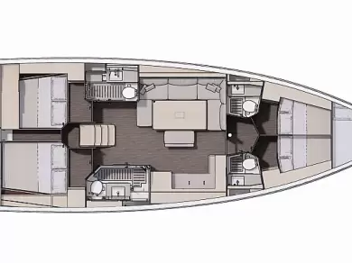Alquiler de barcos Lefkáda barato de Dufour 470
