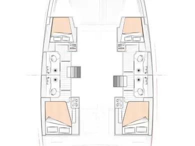 Catamarán para alquilar Komolac al mejor precio
