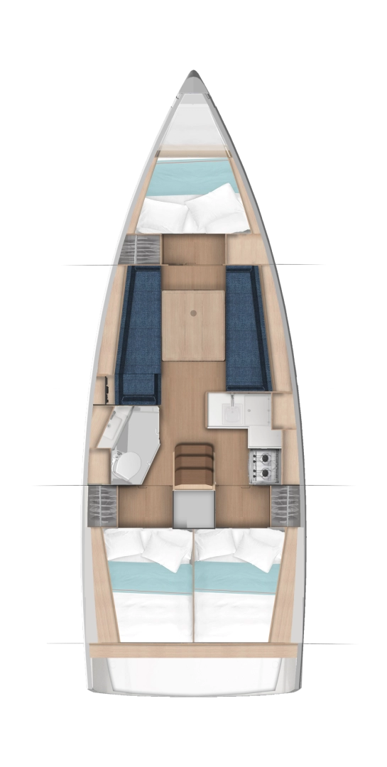 Alquiler de embarcaciones Jeanneau Sun Odyssey 350 enKomolac en Samboat
