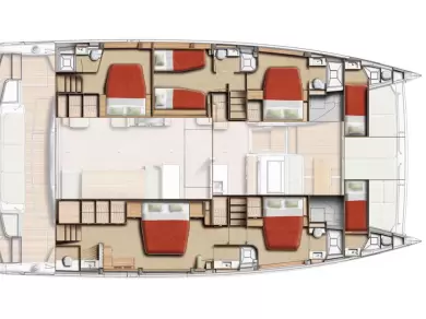 Alquiler Catamarán en Kaštela - Bali Bali 5.8