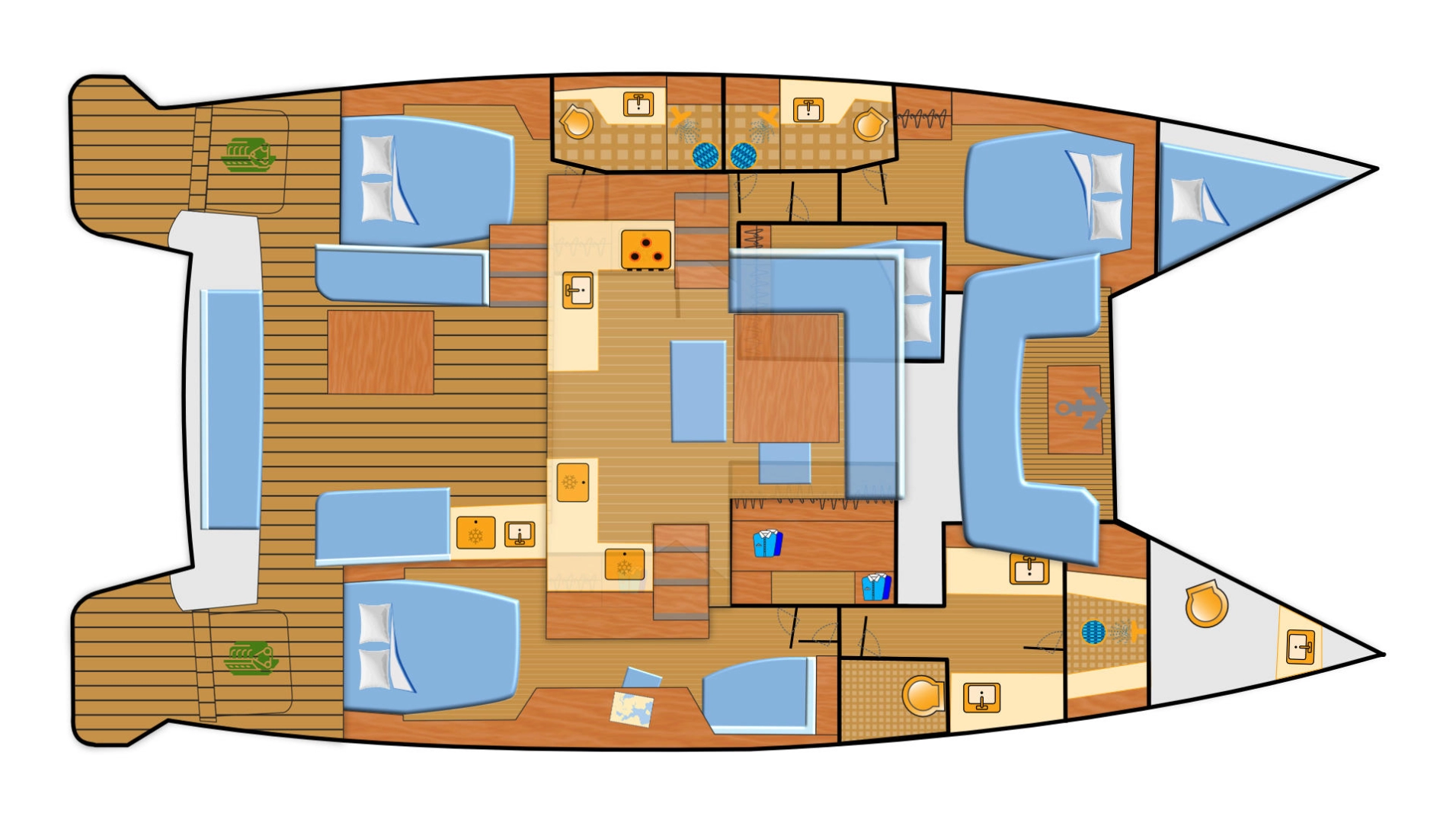 Alquiler de embarcaciones Lagoon Lagoon 51 enCan Pastilla en Samboat