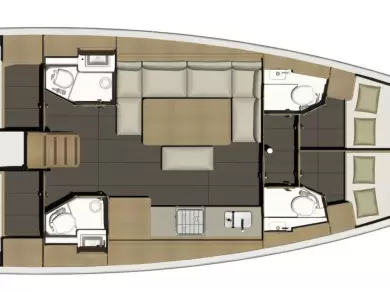 Alquiler Velero en Lefkáda - Dufour Dufour 460 Grand Large