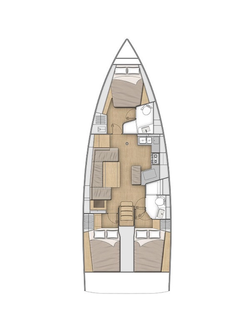 Bénéteau Oceanis 40.1 de alquiler a Lefkáda