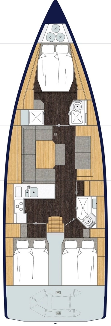 Alquiler Velero en Fethiye - Bavaria Bavaria C45