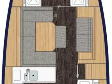 Alquiler de barcos Göcek barato de Bavaria C45