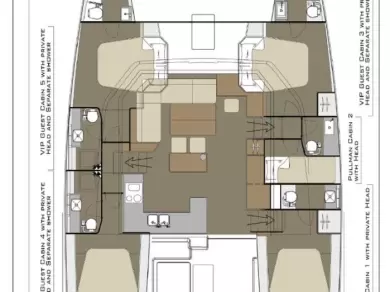 Alquiler de barcos Pirovac barato de Dufour Catamarans 48 Sail