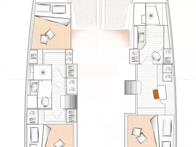 Alquiler Catamarán en Adaköy - Excess Excess 11