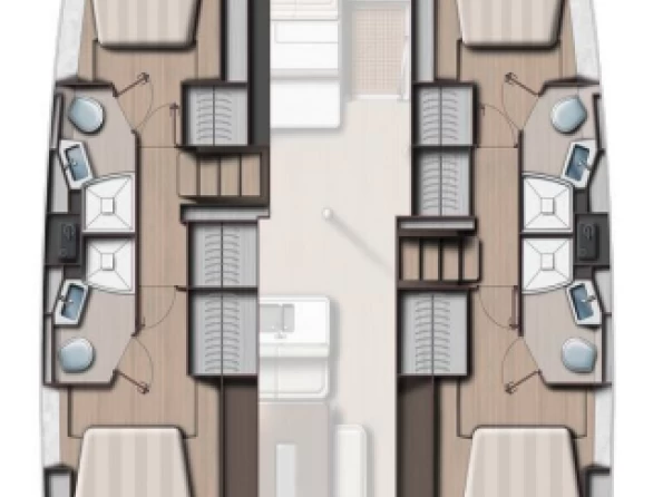 Alquiler de Catamarán, con o sin patrón Bali Lefkáda