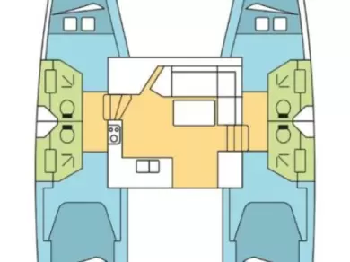 Alquiler de Fountaine Pajot Lucia 40 en Le Marin