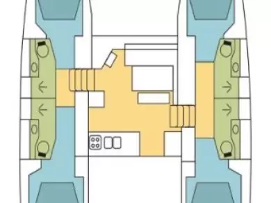 Alquiler Catamarán Lagoon con o sin  título de navegación