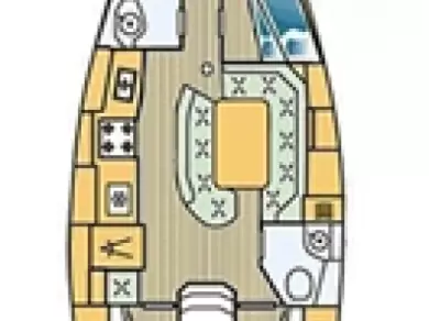 Alquiler de Jeanneau Sun Odyssey 42.2 en Betina