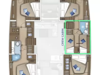 Alquiler Catamarán Lagoon con o sin  título de navegación