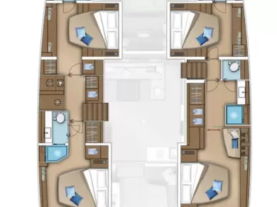 Catamarán para alquilar Kaštela al mejor precio