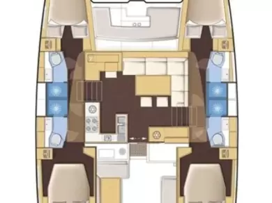 Alquiler de Lagoon Lagoon 450 F en Lefkáda