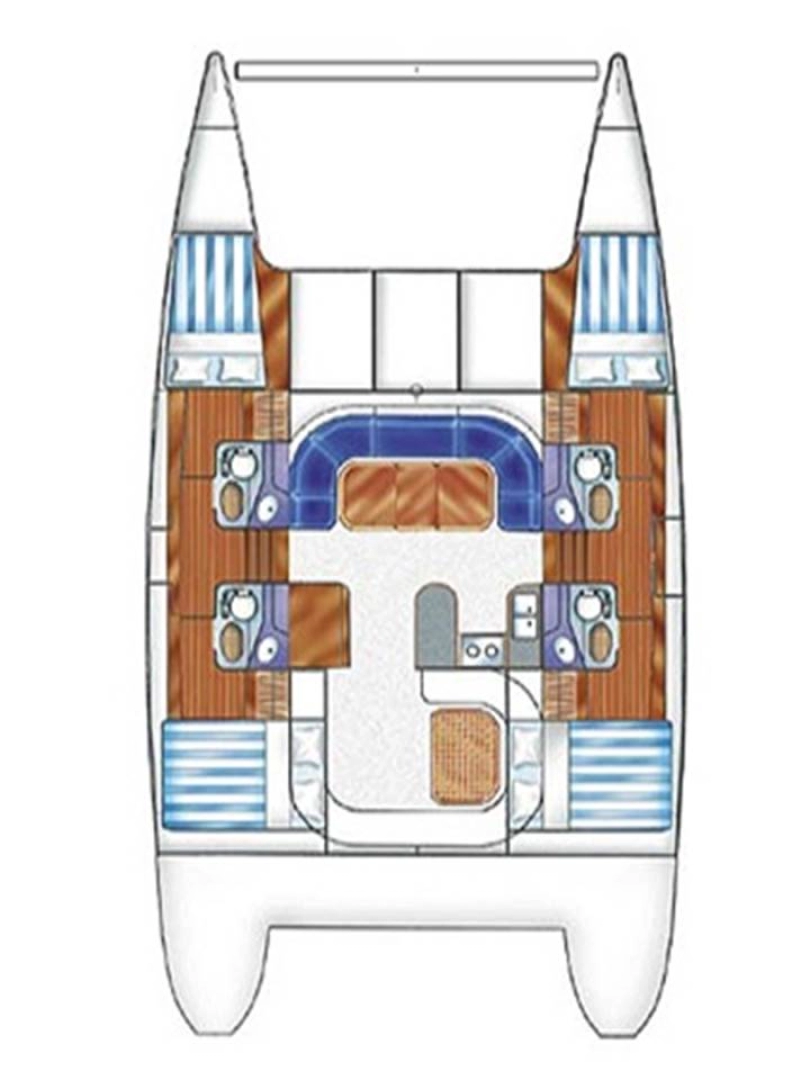 Alquiler Catamarán en Isla Corazón de Jesús - Nautitech Nautitech 44