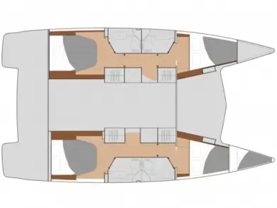 Alquiler Catamarán Fountaine Pajot con o sin  título de navegación