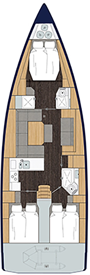 Alquiler de Velero, con o sin patrón Bavaria Álimos