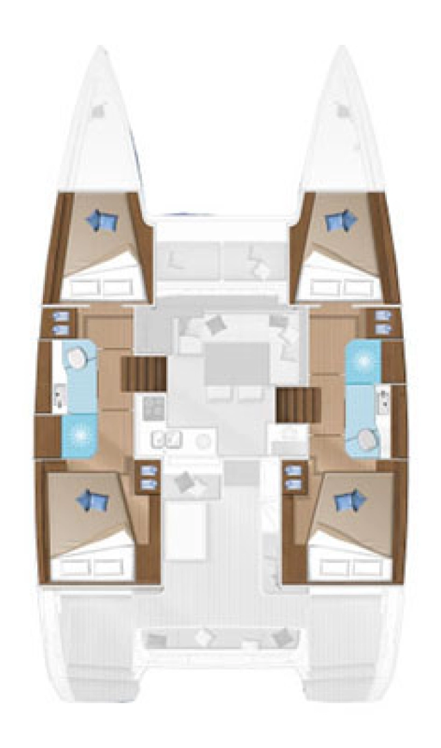 Alquiler Catamarán en Bormes-les-Mimosas - Lagoon Lagoon 40