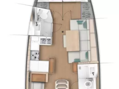Alquiler de Jeanneau Sun Odyssey 440 en Rhodes (Ciudad)