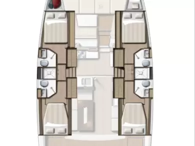 Alquiler Catamarán en Marsh Harbour - Bali Bali 4.2