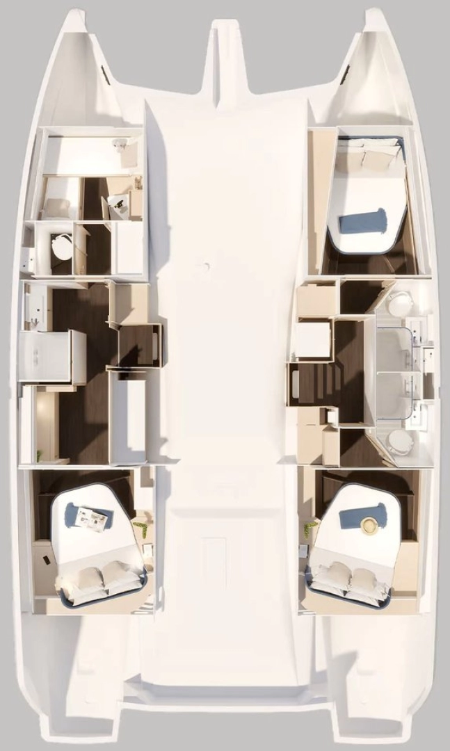 Alquiler de embarcaciones Fountaine Pajot Fountaine Pajot FP 44 Maestro - 3 cab. enRoad Town en Samboat