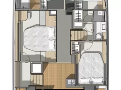 Alquiler Lancha Fountaine Pajot con o sin  título de navegación