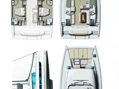 Alquiler Catamarán Bali con o sin  título de navegación