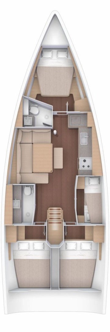 Alquiler de Dufour Dufour 430 Grand Large en Marsella