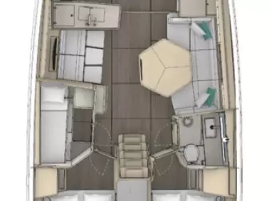 Alquiler Velero Dufour con o sin  título de navegación