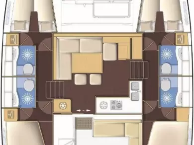 Alquiler de Lagoon Lagoon 400 S2 en Lefkáda