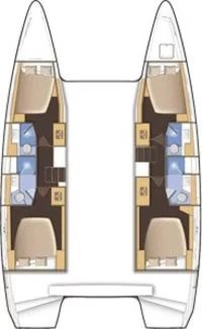 Alquiler de embarcaciones Lagoon Lagoon 42 enPomer en Samboat