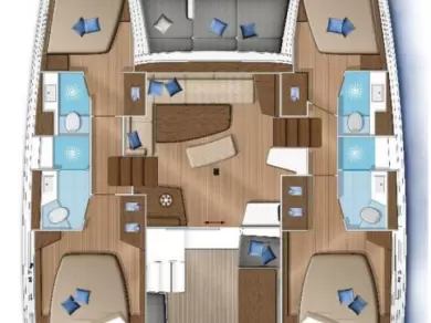 Alquiler de Catamarán, con o sin patrón Lagoon Préveza