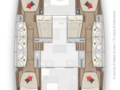 Alquiler Catamarán Lagoon con o sin  título de navegación