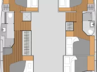 Alquiler de embarcaciones Fountaine Pajot Aura 51 enSaint-Raphaël en Samboat